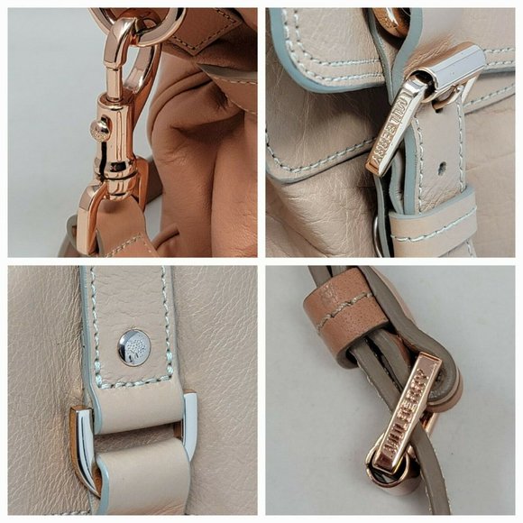 Mulberry Alexa Peach Soft Buffalo Leather Medium Satchel Shoulder Hand Bag Auth - Picture 7 of 12